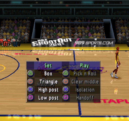 NBA ShootOut 2001 screenshot 5 for Playstation 2
